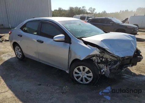 2015 Toyota Corolla L from USA, damaged, VIN 2T1BURHE9FC317730